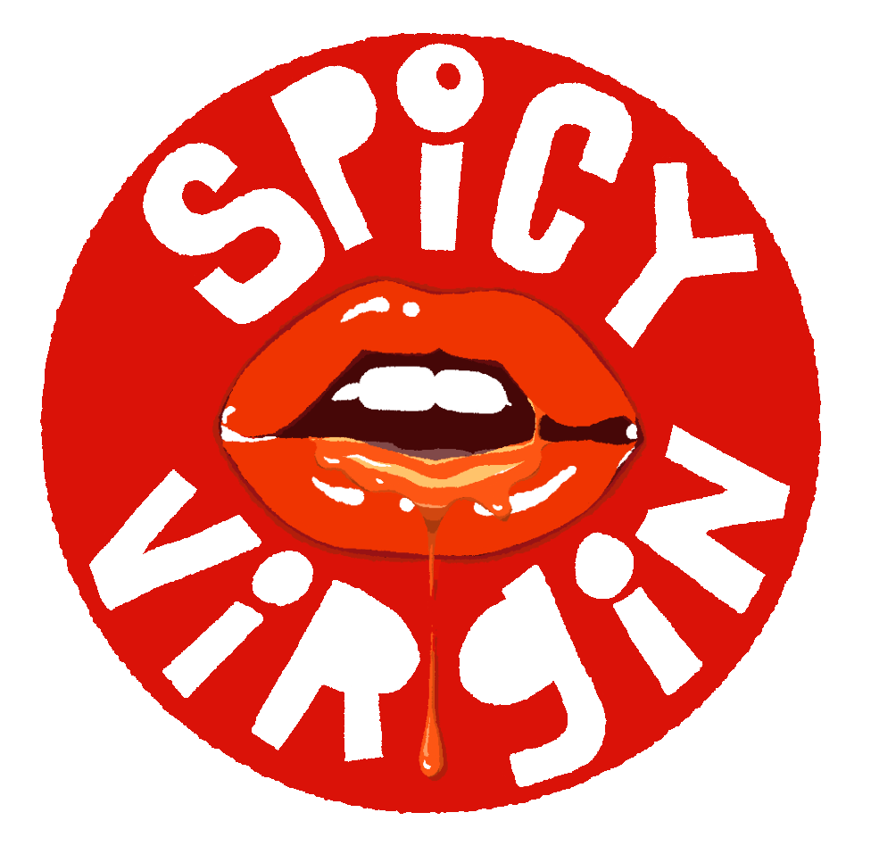 Early Spicy Virgin dripping lips concept